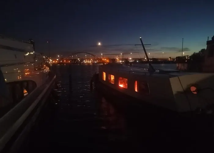 Cozy Bunk Beds In Unique Floating Hostel